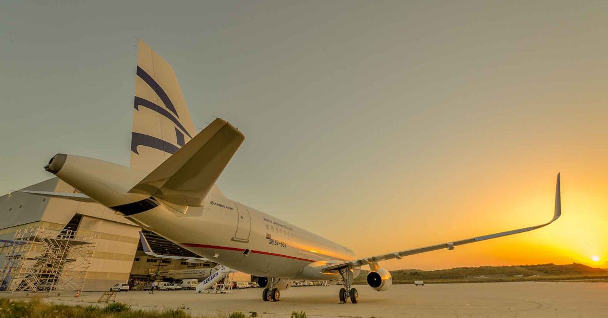 Aegean Airlines office Tirana Aviv in Albania